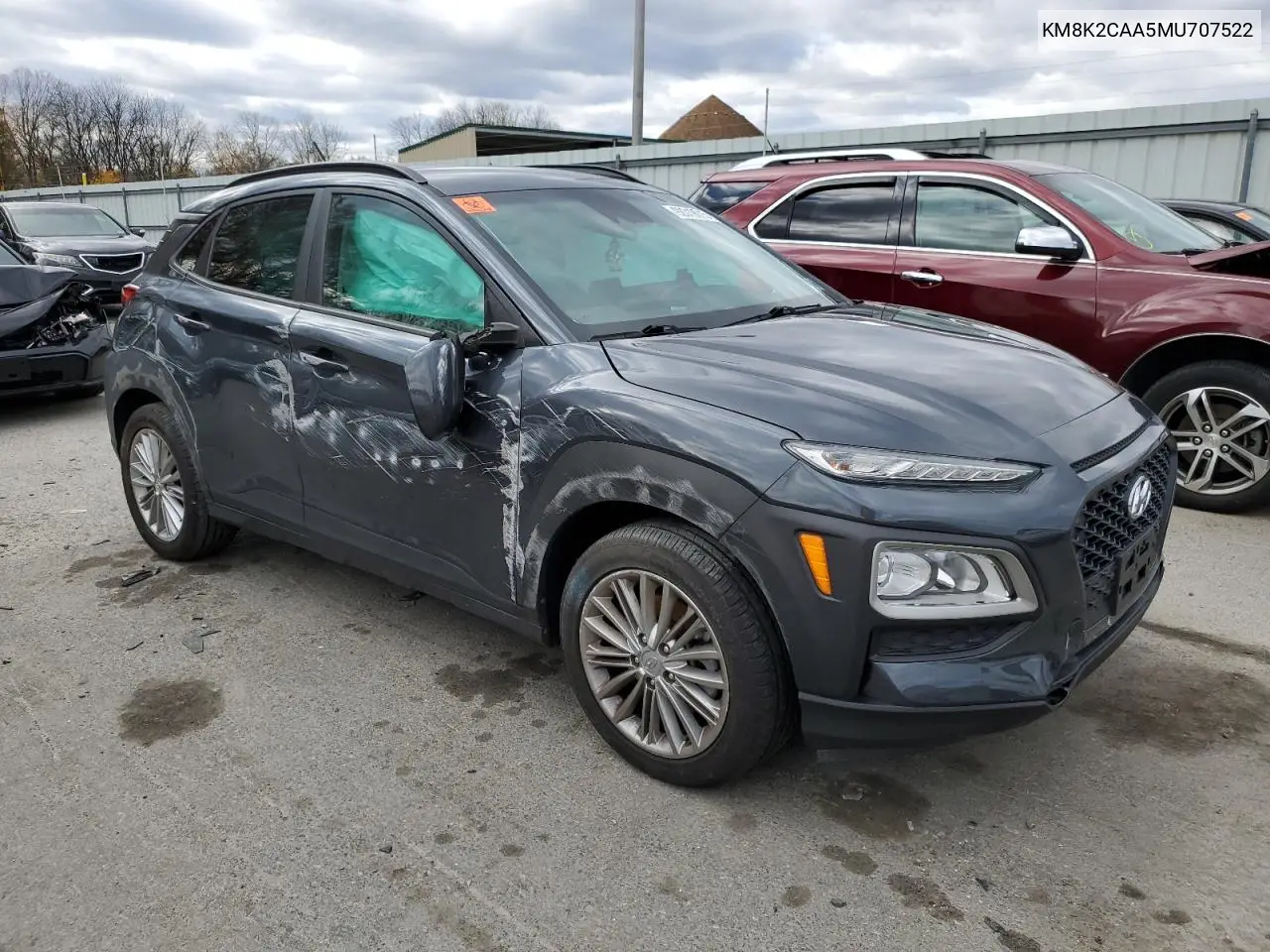 KM8K2CAA5MU707522 2021 Hyundai Kona Sel