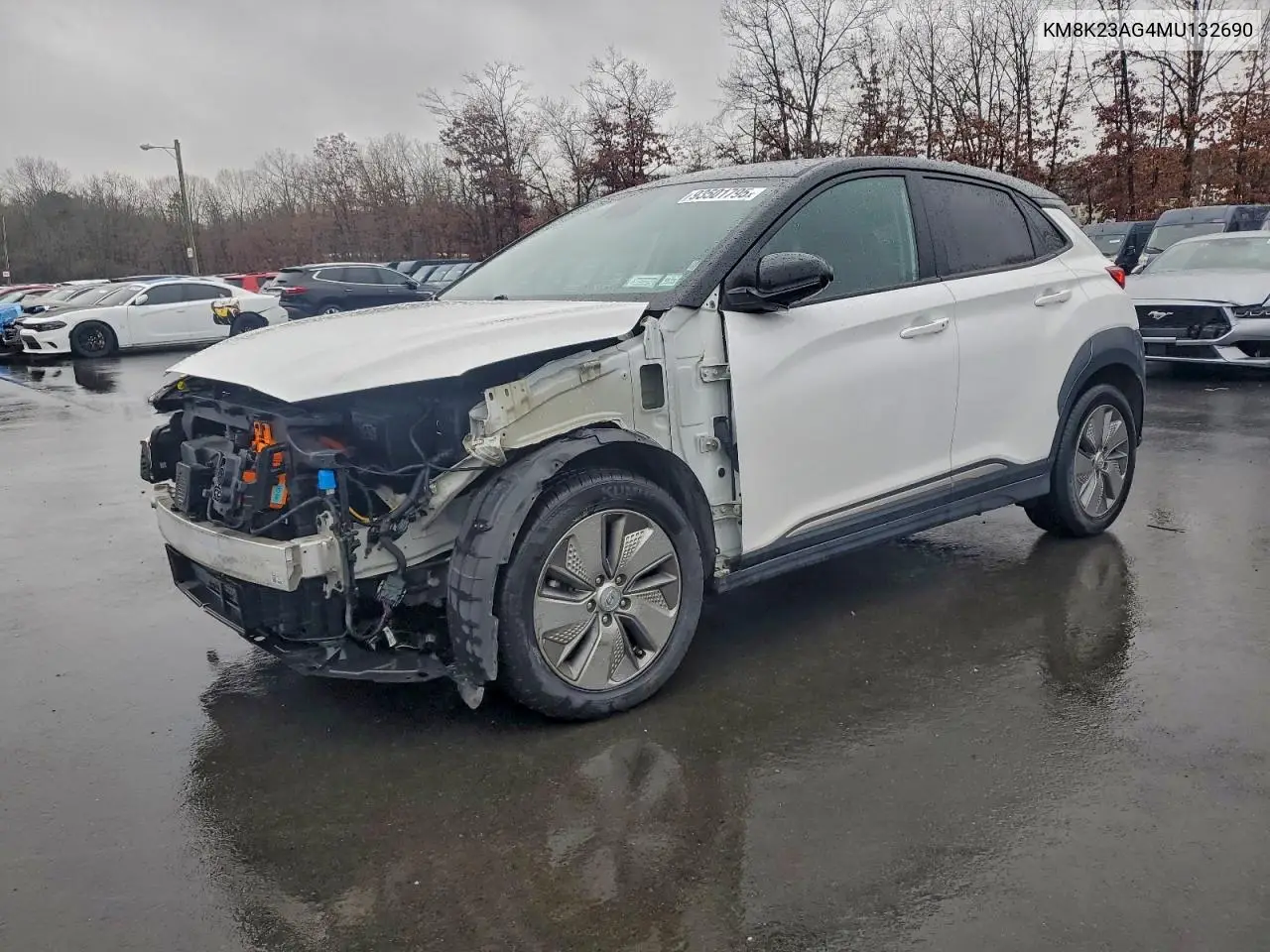 KM8K23AG4MU132690 2021 Hyundai Kona Sel