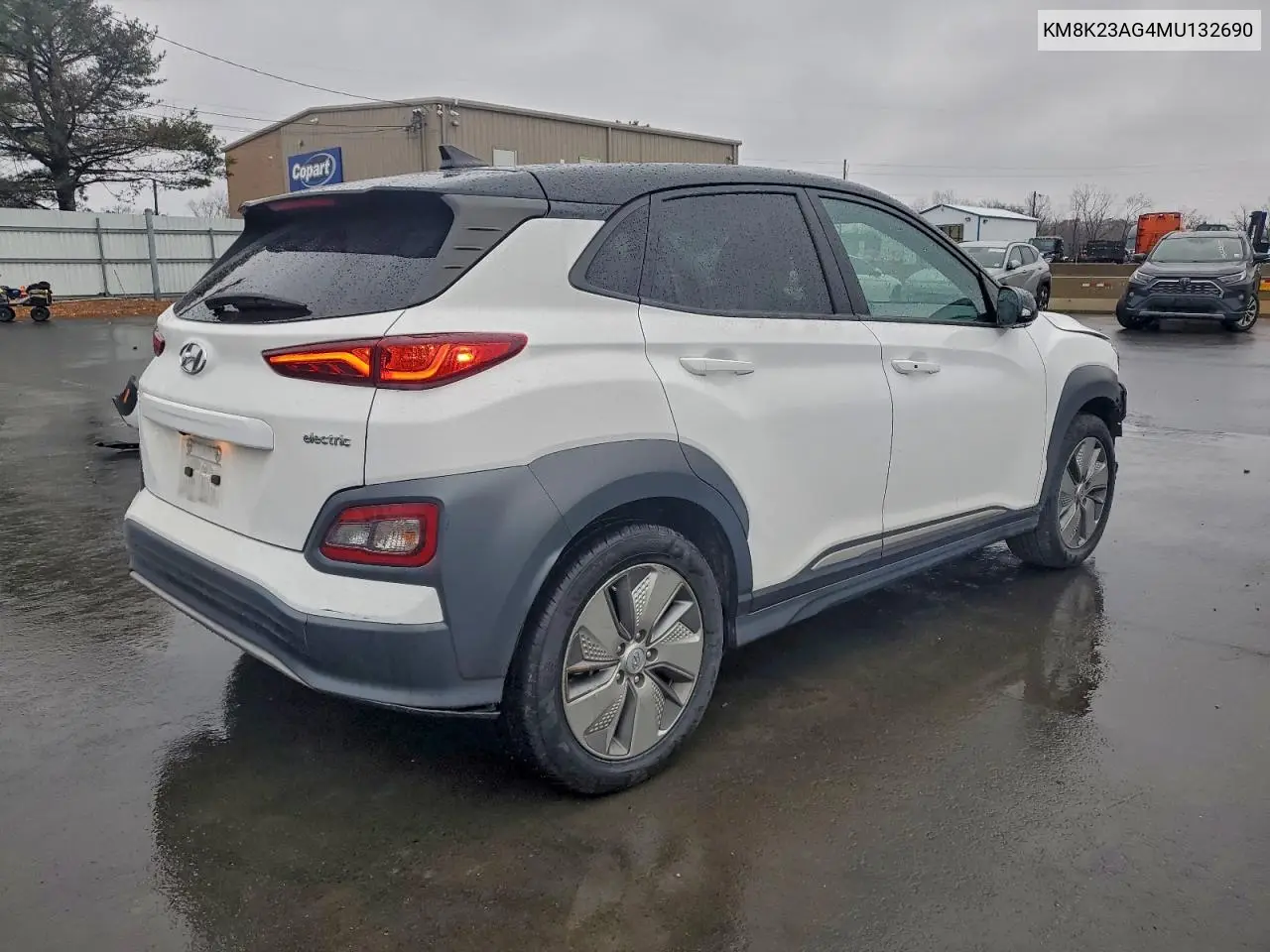 KM8K23AG4MU132690 2021 Hyundai Kona Sel