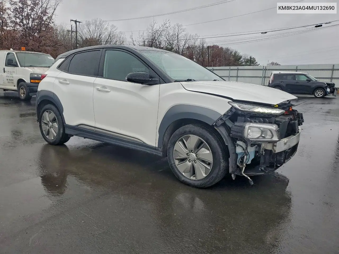 KM8K23AG4MU132690 2021 Hyundai Kona Sel