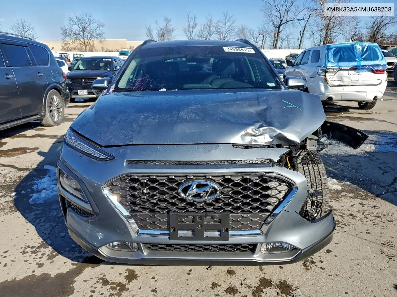 KM8K33A54MU638208 2021 Hyundai Kona Limited