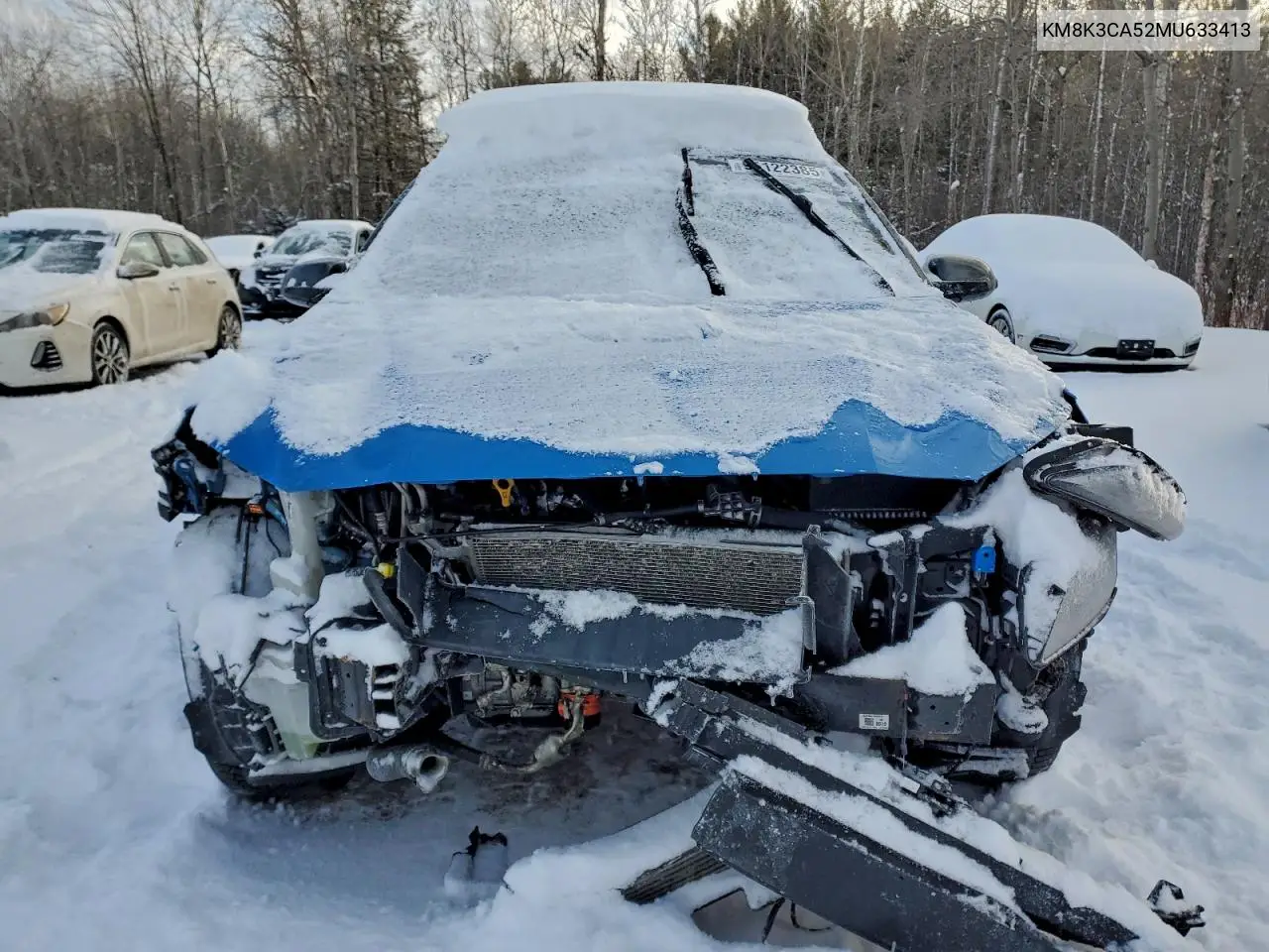 KM8K3CA52MU633413 2021 Hyundai Kona Limited