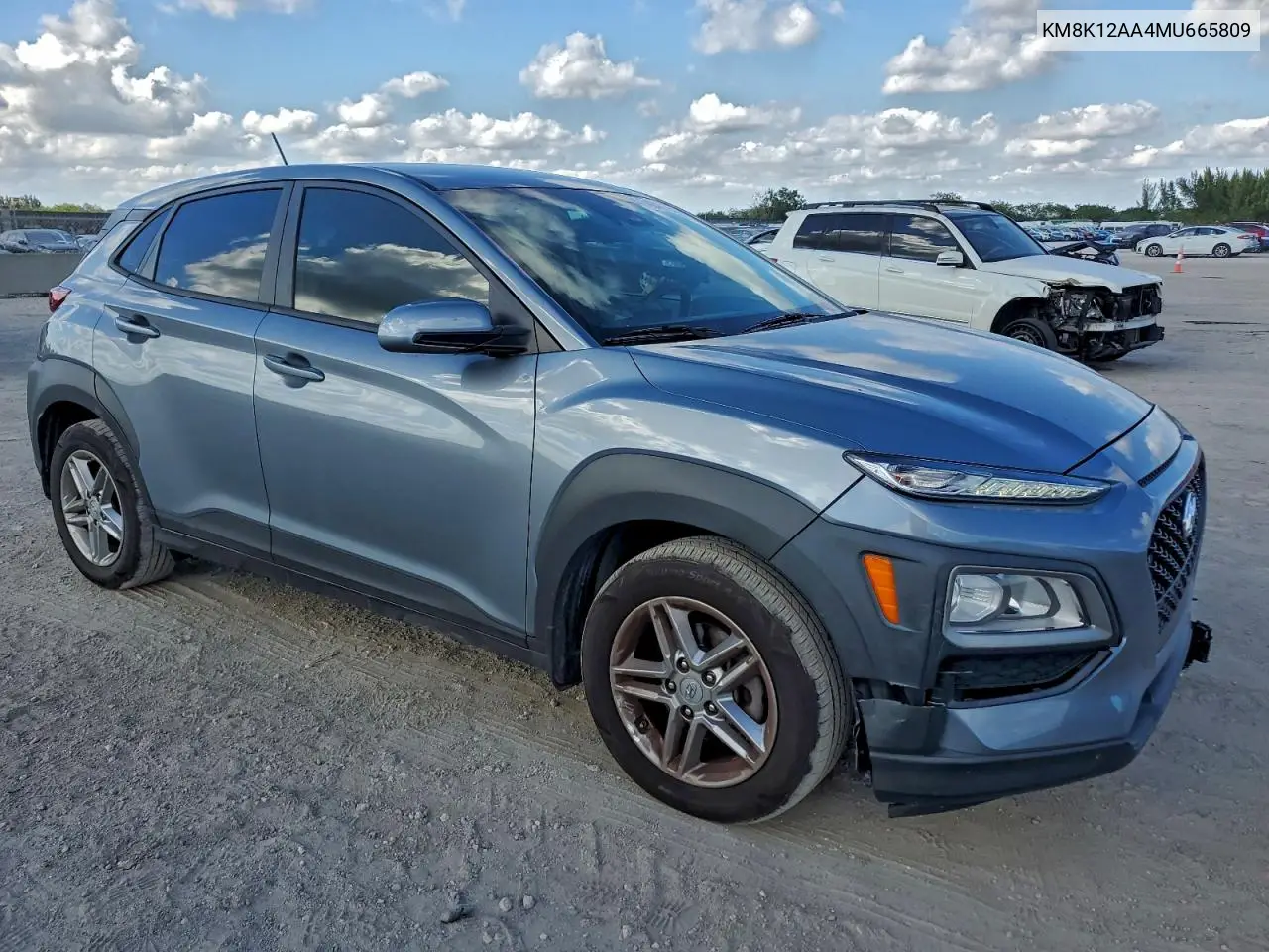 KM8K12AA4MU665809 2021 Hyundai Kona Se