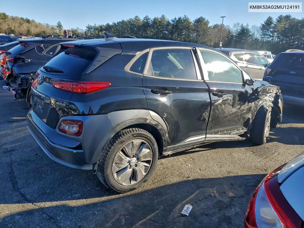 KM8K53AG2MU124191 2021 Hyundai Kona Ultimate