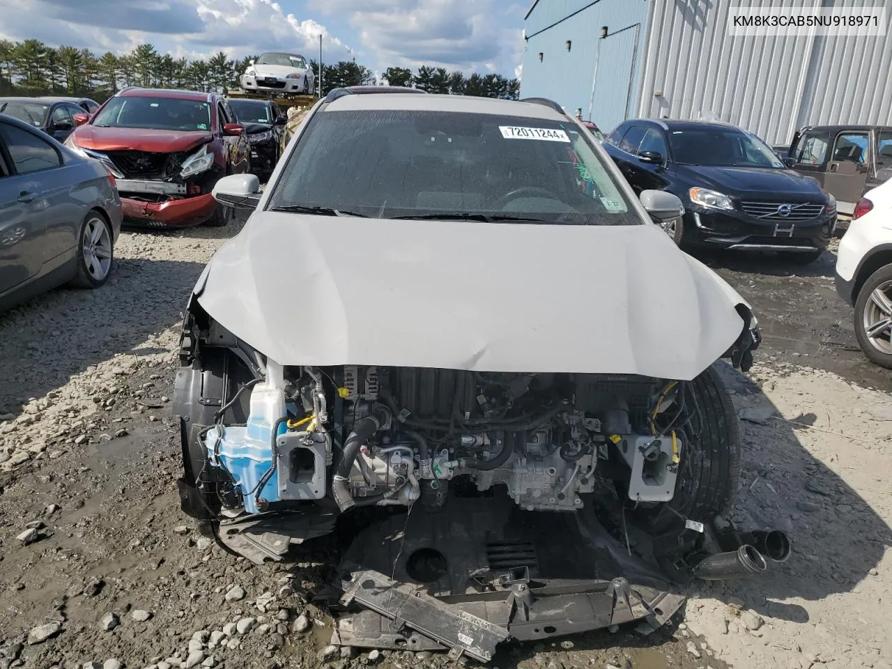 KM8K3CAB5NU918971 2022 Hyundai Kona Sel