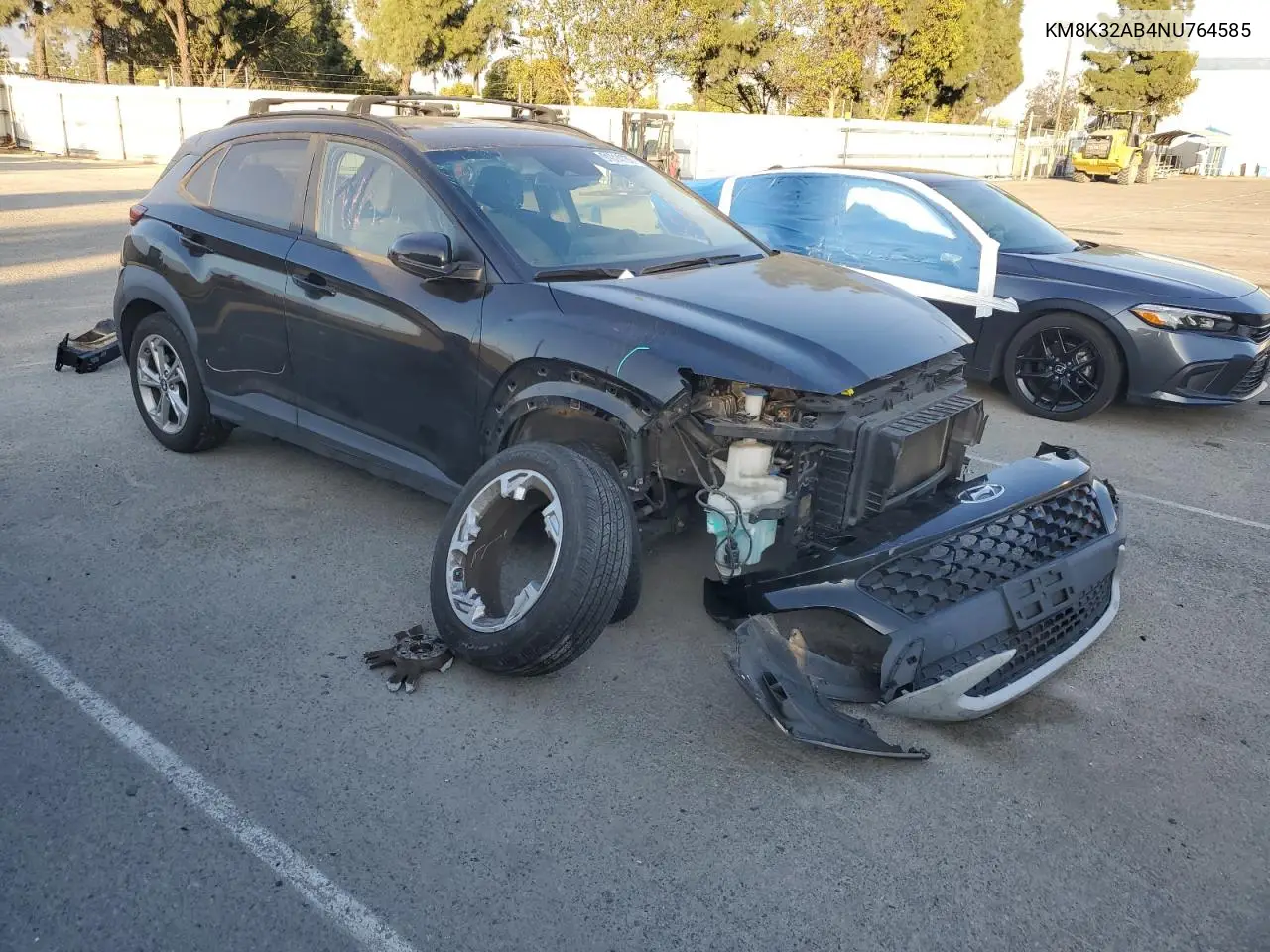 KM8K32AB4NU764585 2022 Hyundai Kona Sel