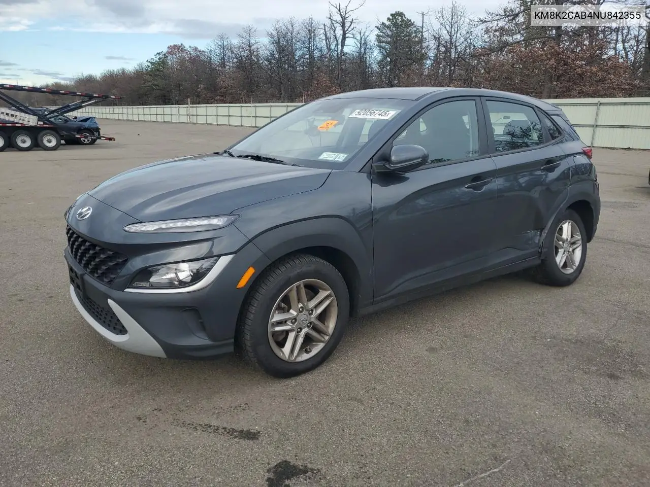 KM8K2CAB4NU842355 2022 Hyundai Kona Sel