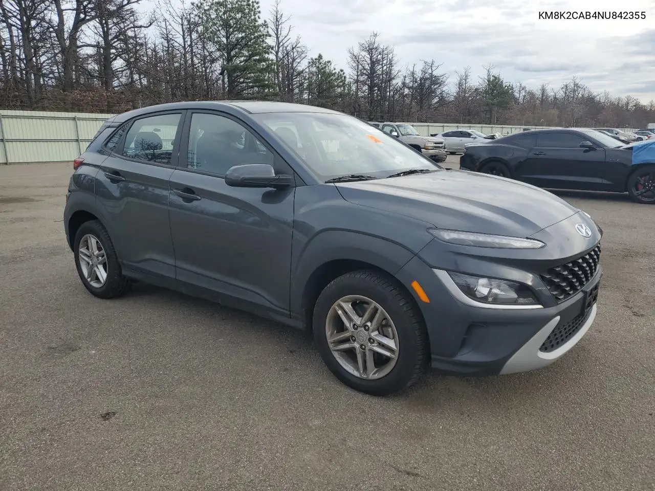 KM8K2CAB4NU842355 2022 Hyundai Kona Sel