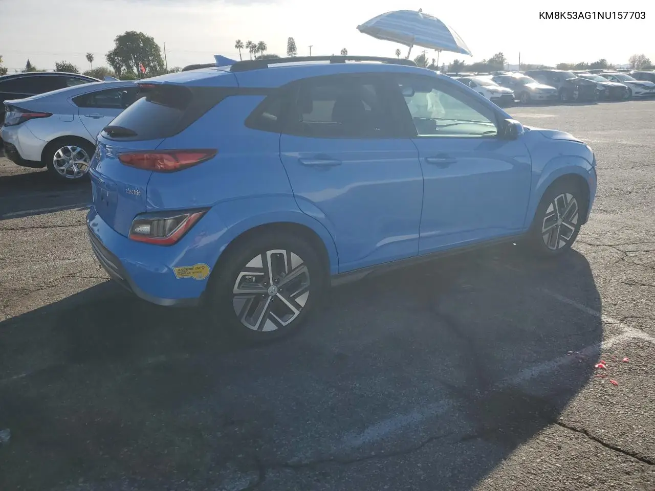 KM8K53AG1NU157703 2022 Hyundai Kona Limited