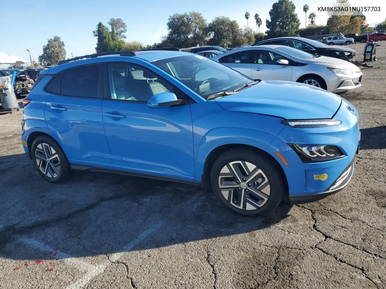 KM8K53AG1NU157703 2022 Hyundai Kona Limited