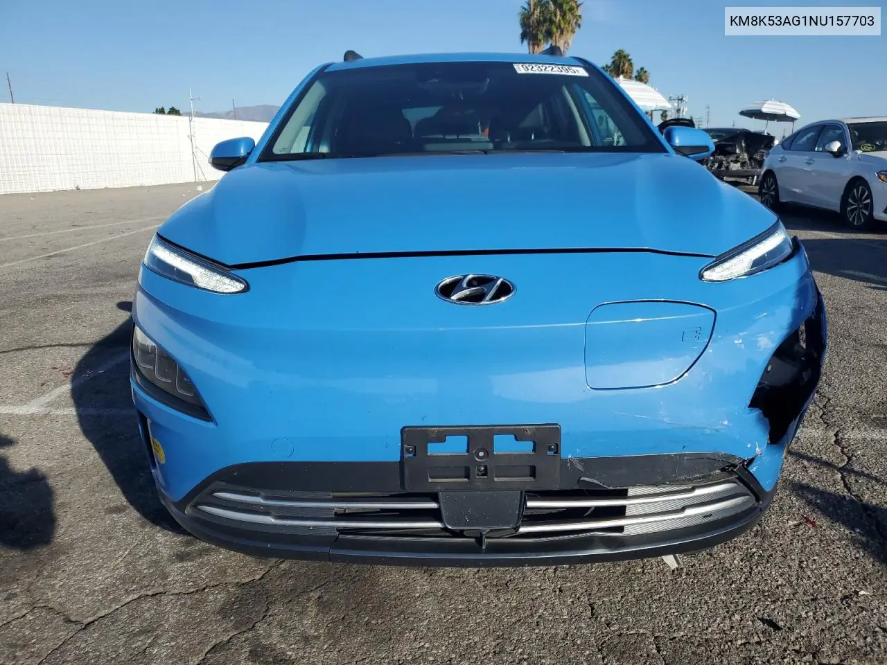 KM8K53AG1NU157703 2022 Hyundai Kona Limited