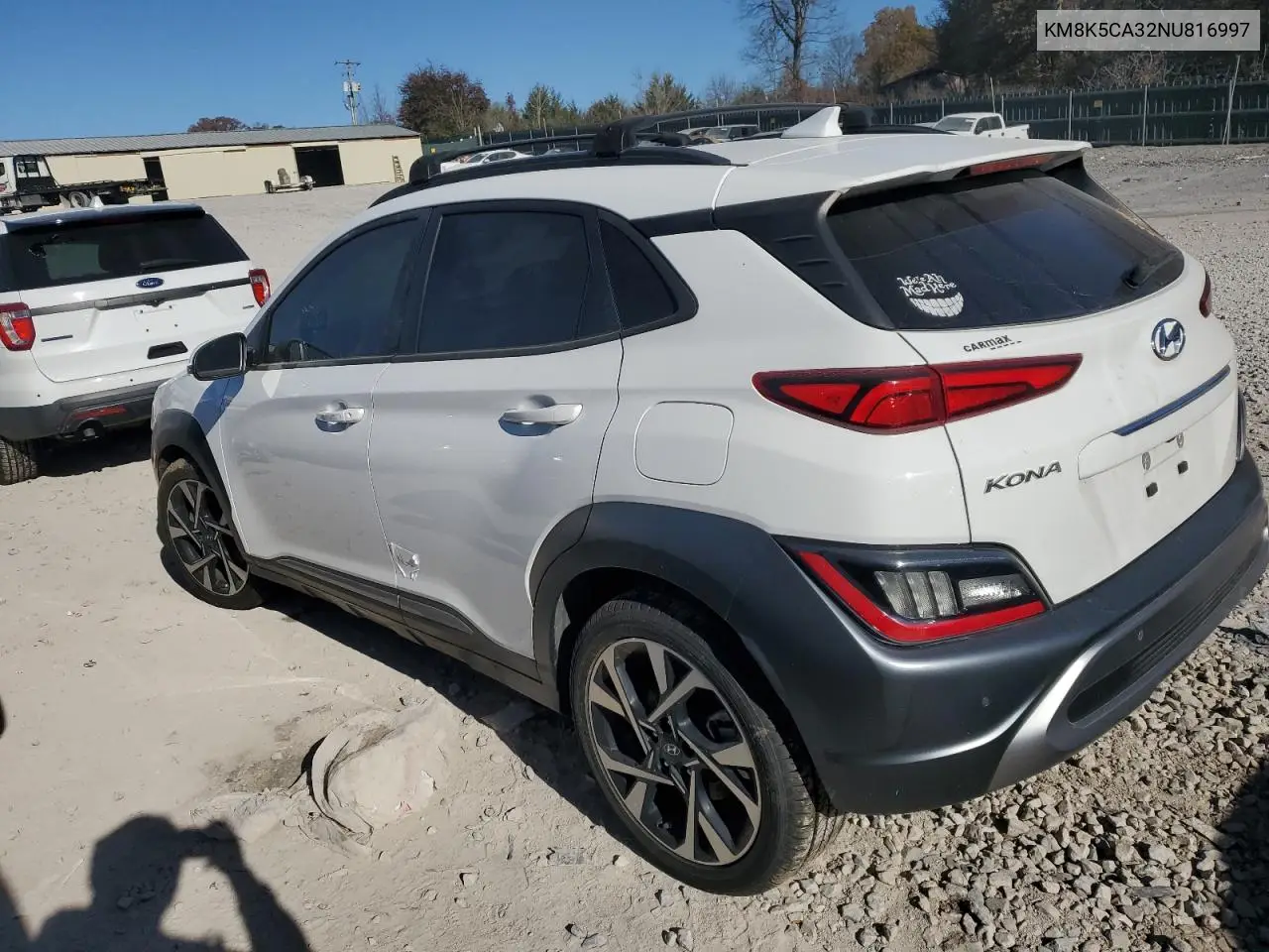KM8K5CA32NU816997 2022 Hyundai Kona Limited