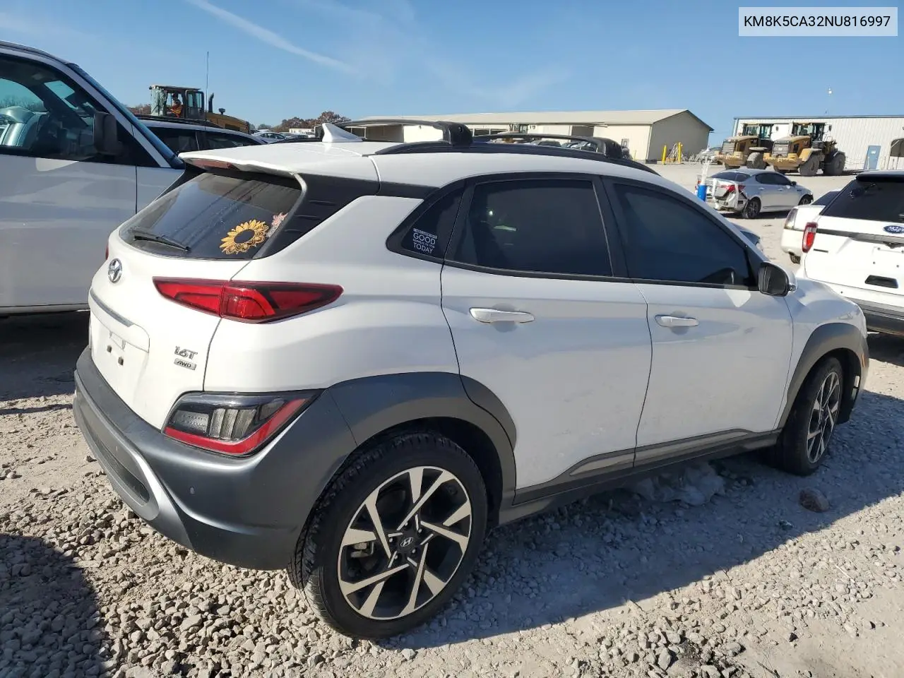 KM8K5CA32NU816997 2022 Hyundai Kona Limited