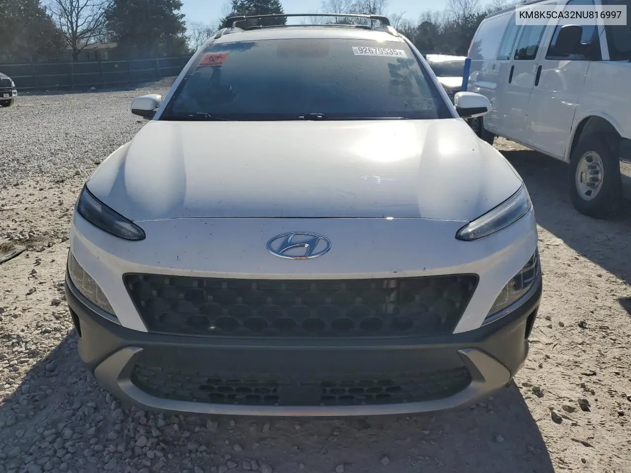 KM8K5CA32NU816997 2022 Hyundai Kona Limited