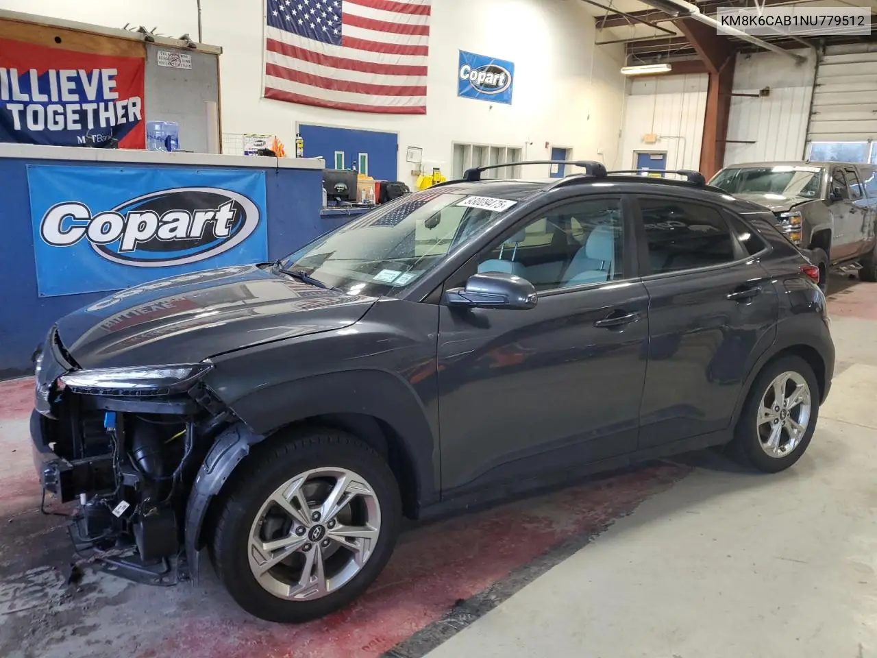 KM8K6CAB1NU779512 2022 Hyundai Kona Sel