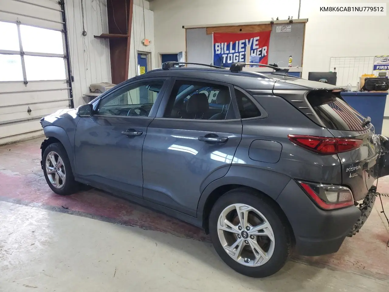 KM8K6CAB1NU779512 2022 Hyundai Kona Sel