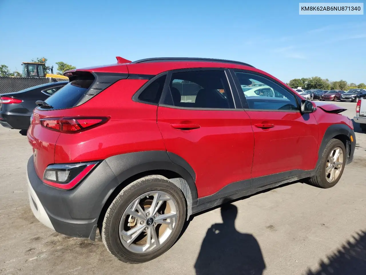KM8K62AB6NU871340 2022 Hyundai Kona Sel
