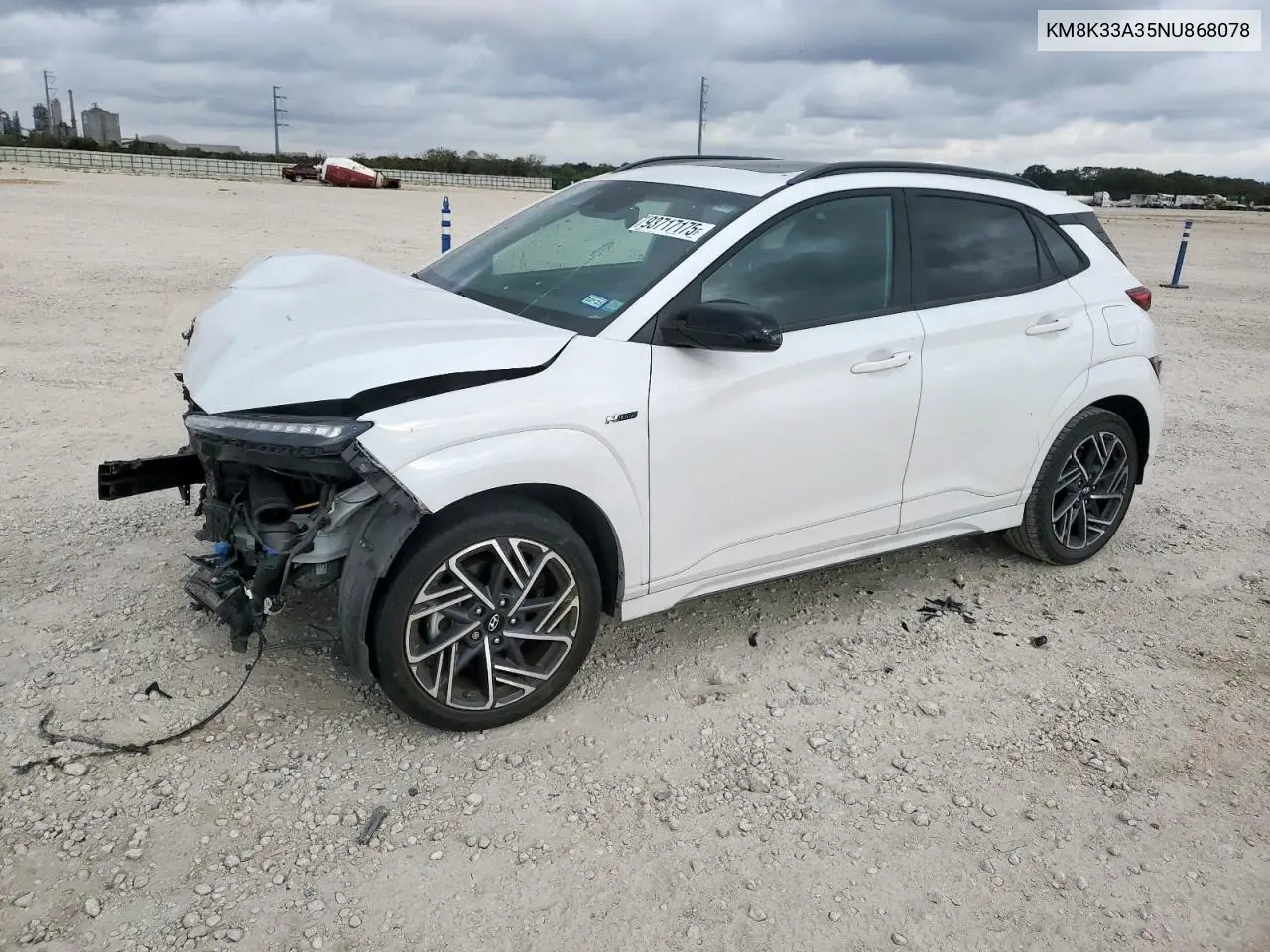 KM8K33A35NU868078 2022 Hyundai Kona N Line