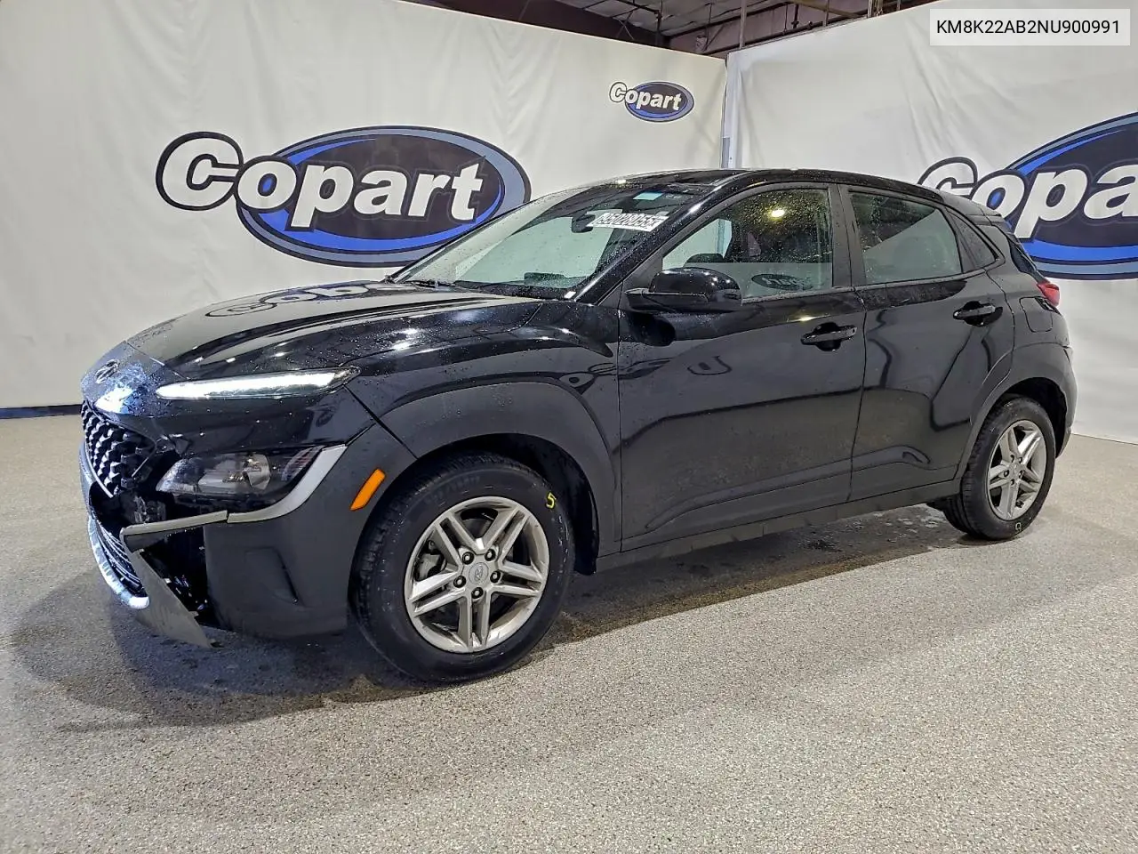 KM8K22AB2NU900991 2022 Hyundai Kona Sel