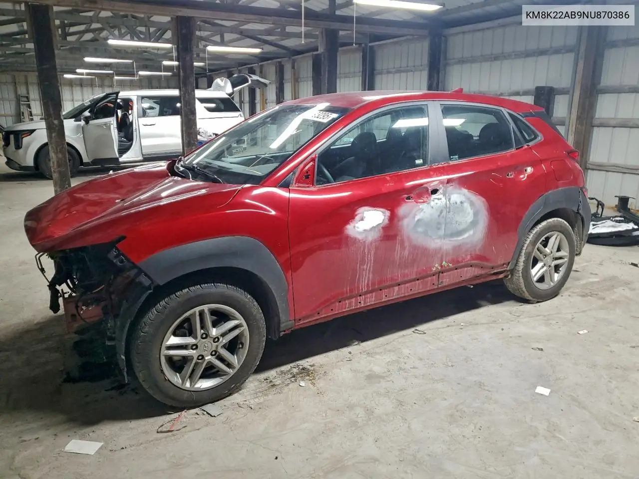 KM8K22AB9NU870386 2022 Hyundai Kona Sel