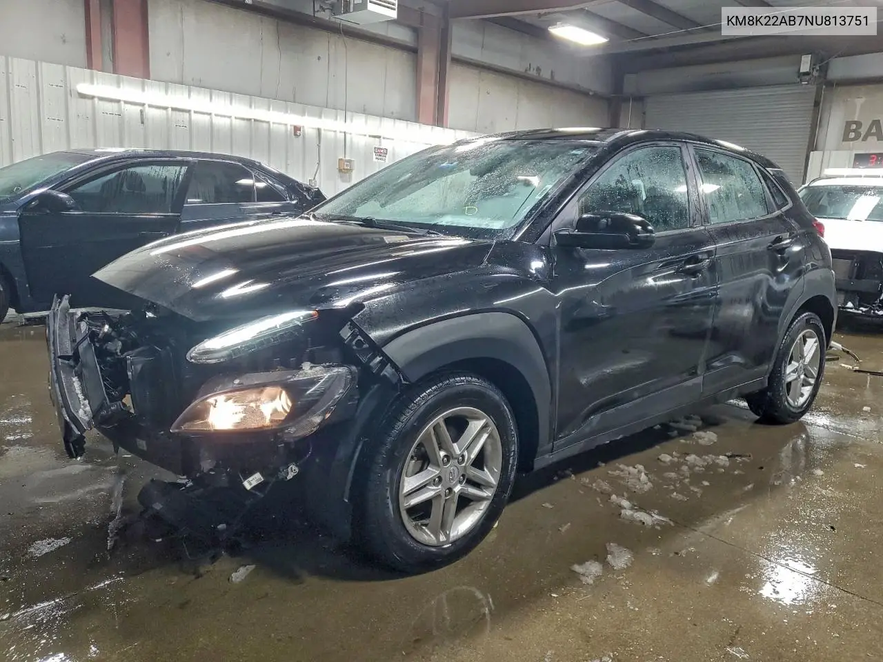 KM8K22AB7NU813751 2022 Hyundai Kona Sel