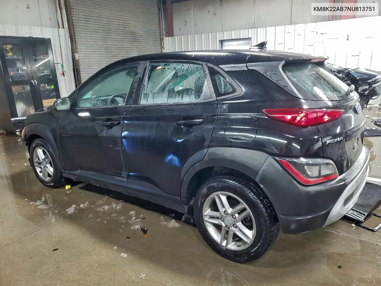 KM8K22AB7NU813751 2022 Hyundai Kona Sel
