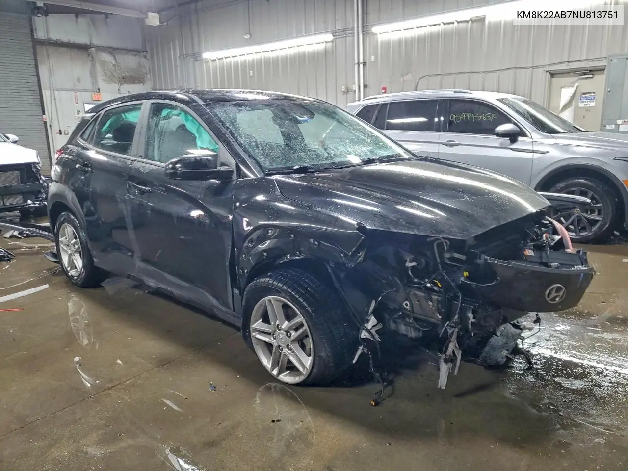 KM8K22AB7NU813751 2022 Hyundai Kona Sel