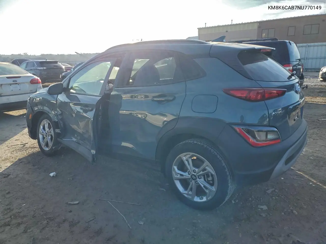 KM8K6CAB7NU770149 2022 Hyundai Kona Sel
