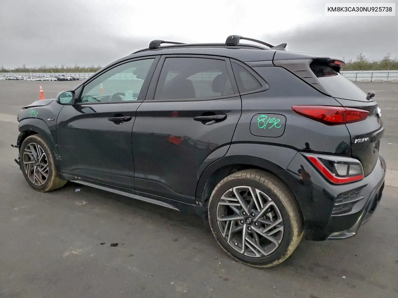 KM8K3CA30NU925738 2022 Hyundai Kona N Line