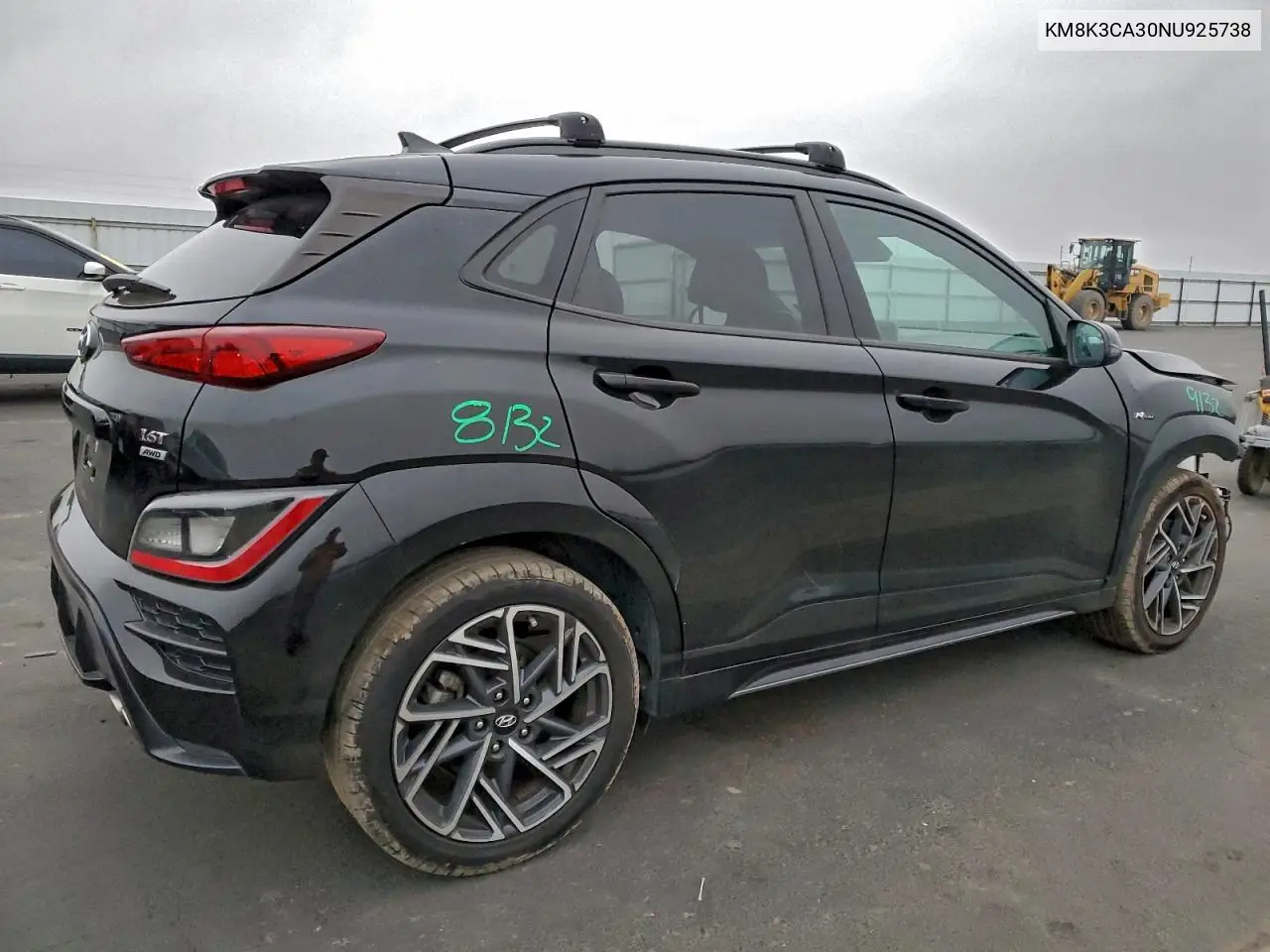 KM8K3CA30NU925738 2022 Hyundai Kona N Line