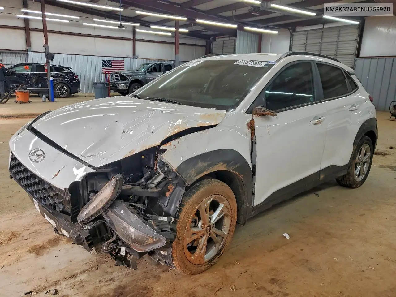 KM8K32AB0NU759920 2022 Hyundai Kona Sel