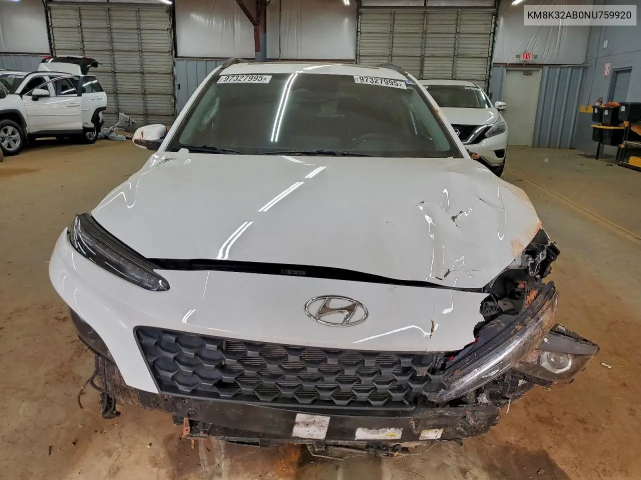 KM8K32AB0NU759920 2022 Hyundai Kona Sel