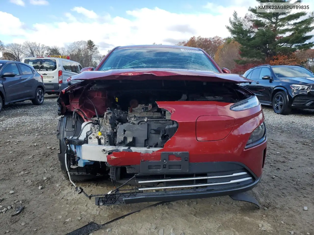 KM8K23AG8PU189835 2023 Hyundai Kona Se