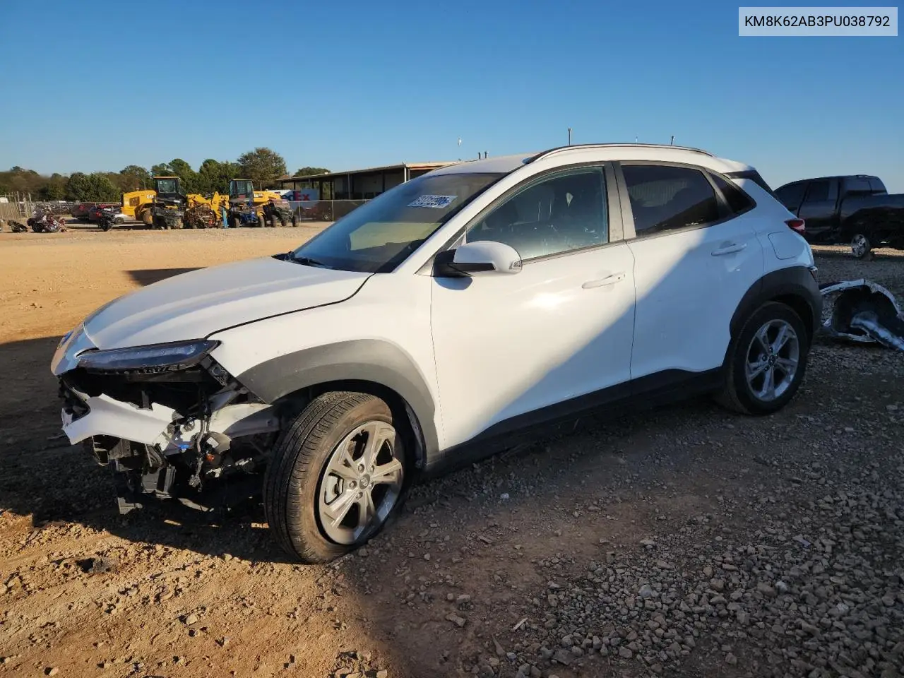 KM8K62AB3PU038792 2023 Hyundai Kona Sel