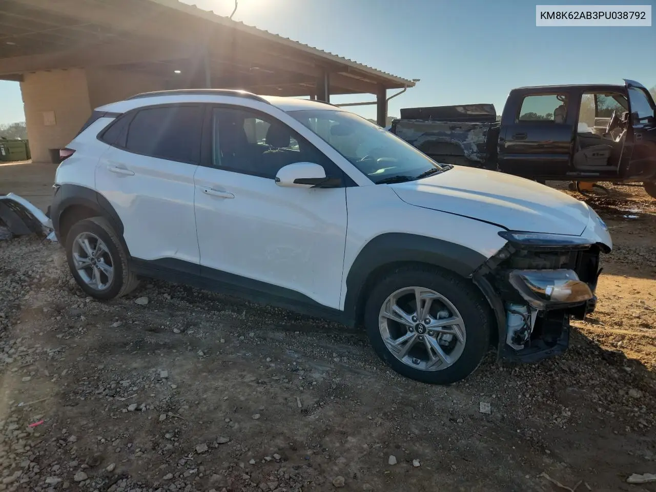 KM8K62AB3PU038792 2023 Hyundai Kona Sel
