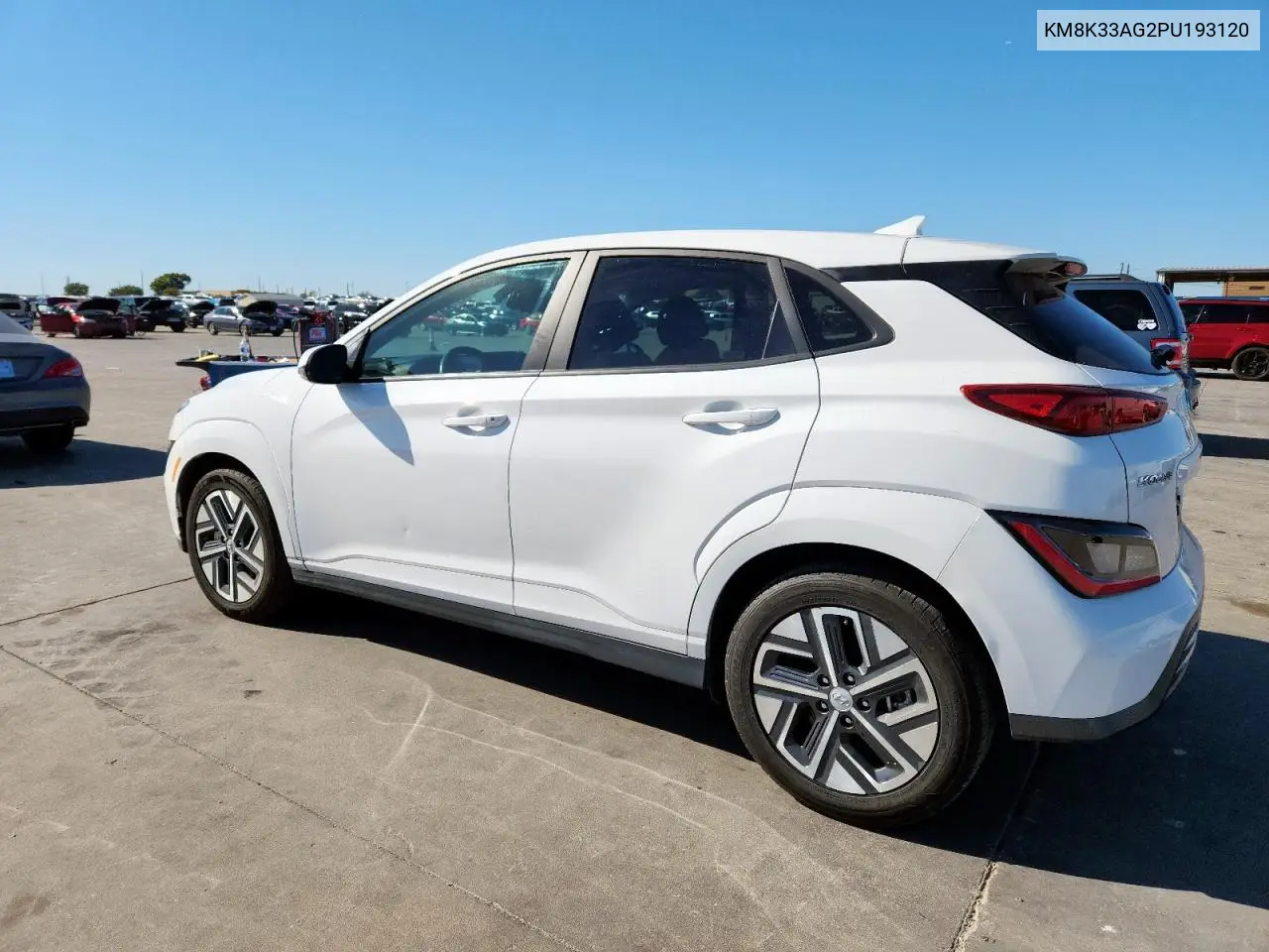 KM8K33AG2PU193120 2023 Hyundai Kona Sel