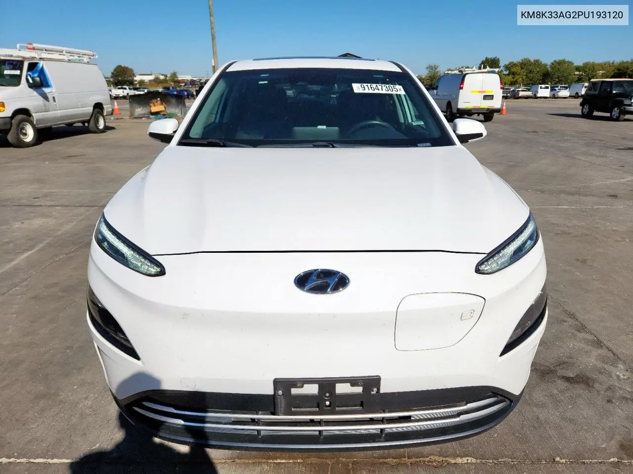 KM8K33AG2PU193120 2023 Hyundai Kona Sel