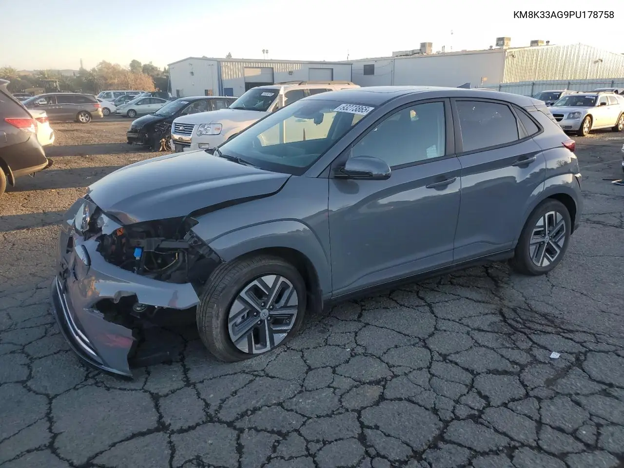 KM8K33AG9PU178758 2023 Hyundai Kona Sel