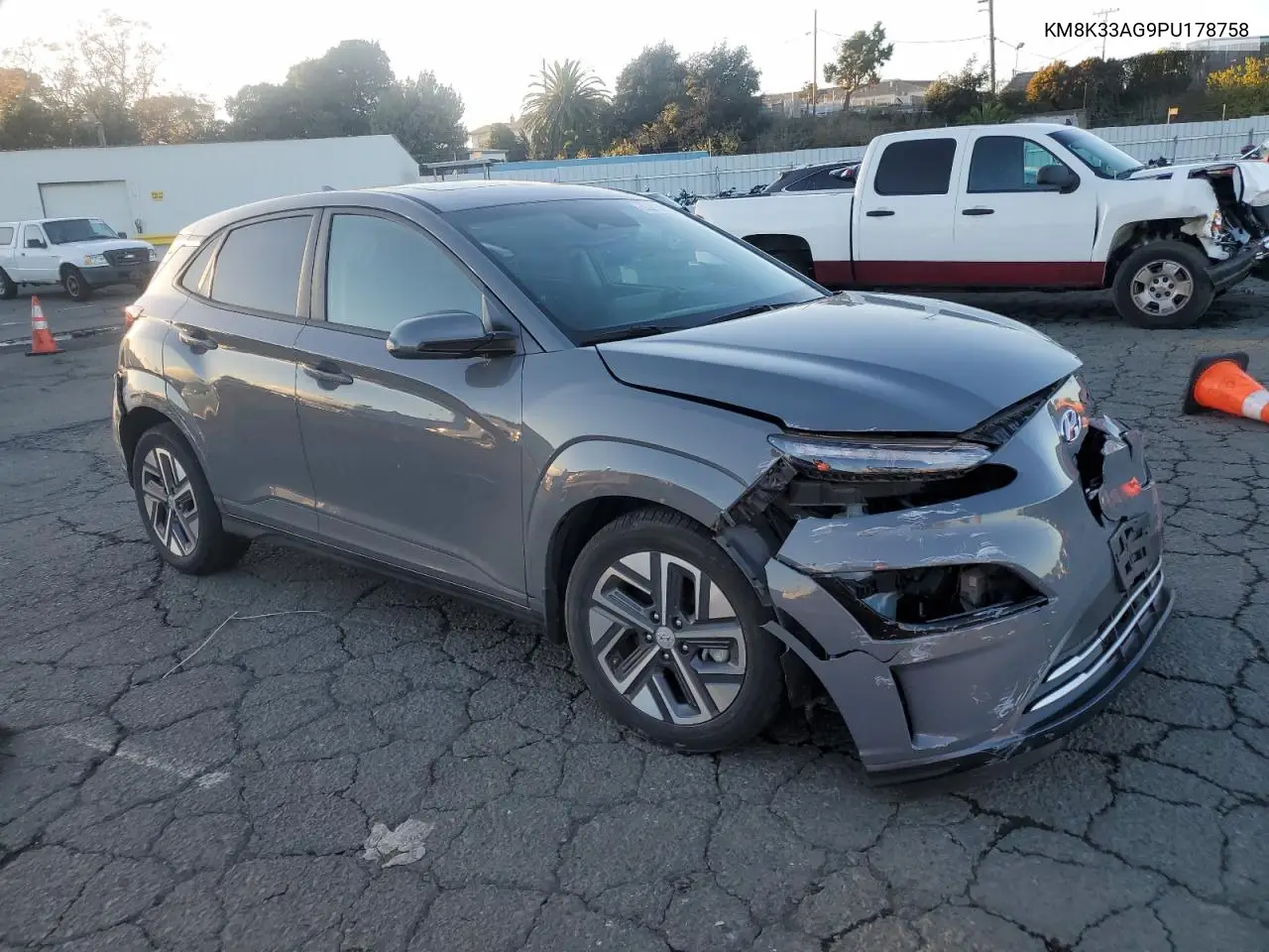 KM8K33AG9PU178758 2023 Hyundai Kona Sel