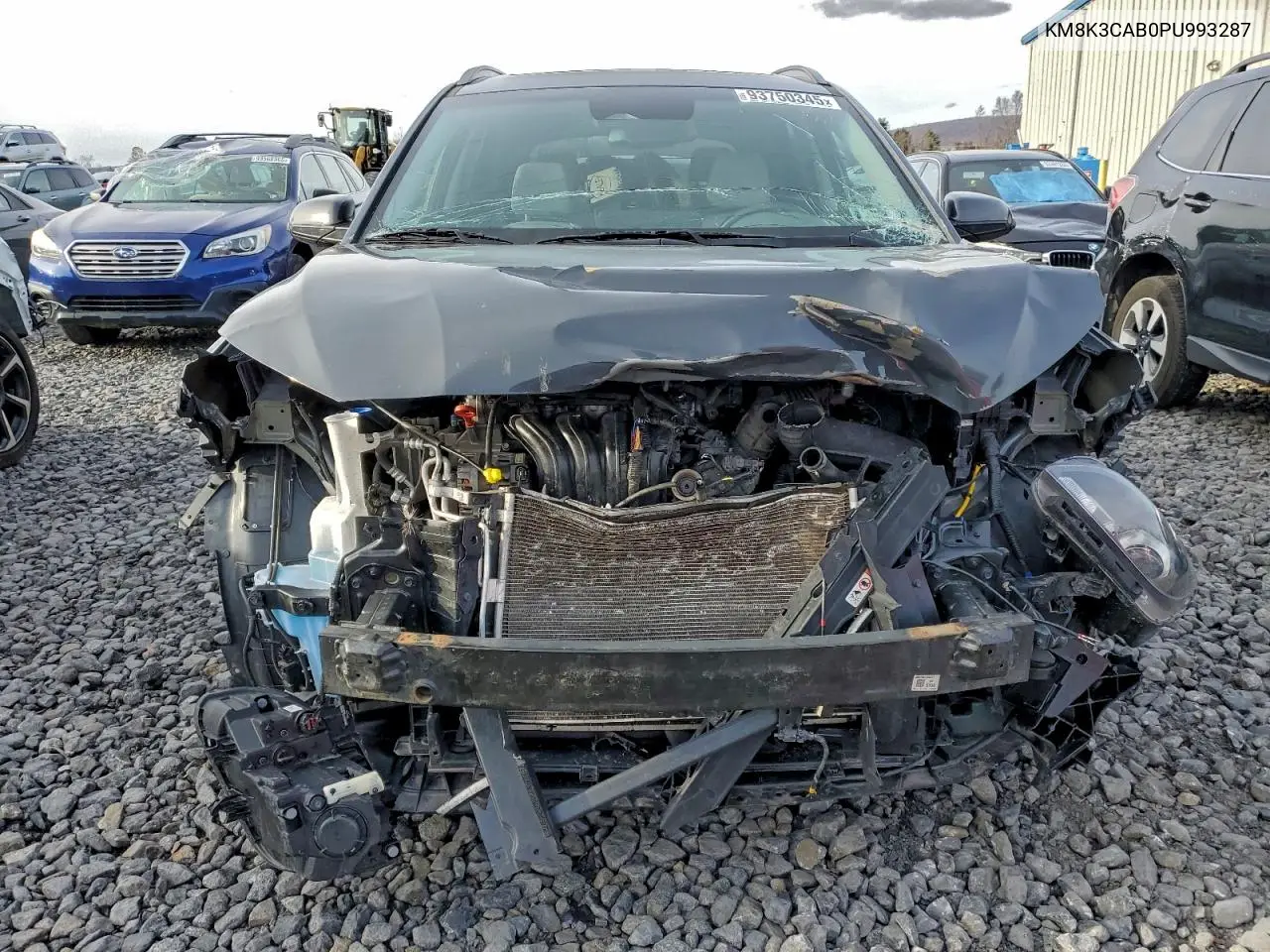KM8K3CAB0PU993287 2023 Hyundai Kona Sel