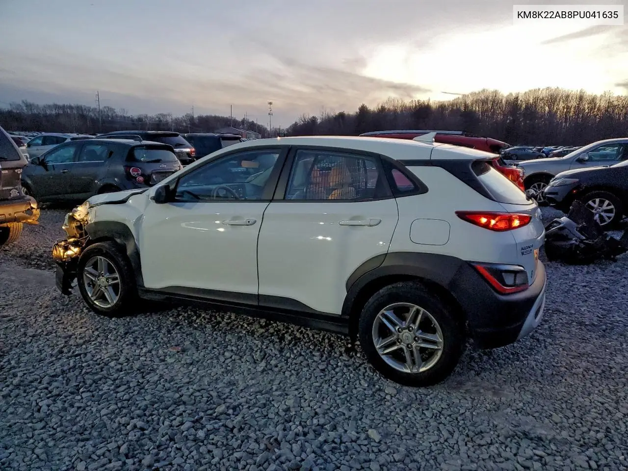KM8K22AB8PU041635 2023 Hyundai Kona Se