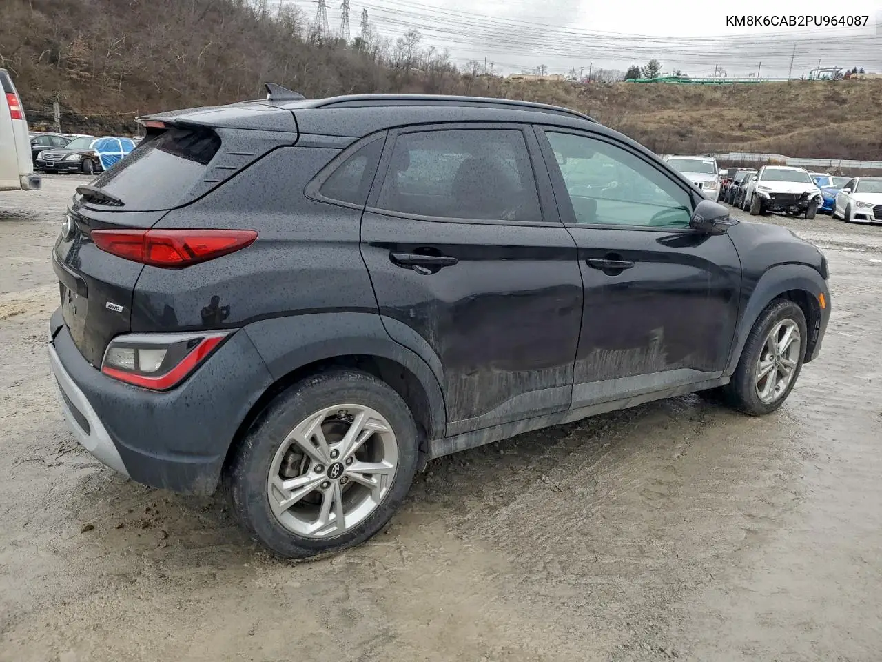 KM8K6CAB2PU964087 2023 Hyundai Kona Sel