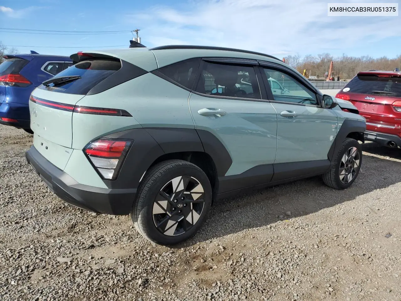 KM8HCCAB3RU051375 2024 Hyundai Kona Sel