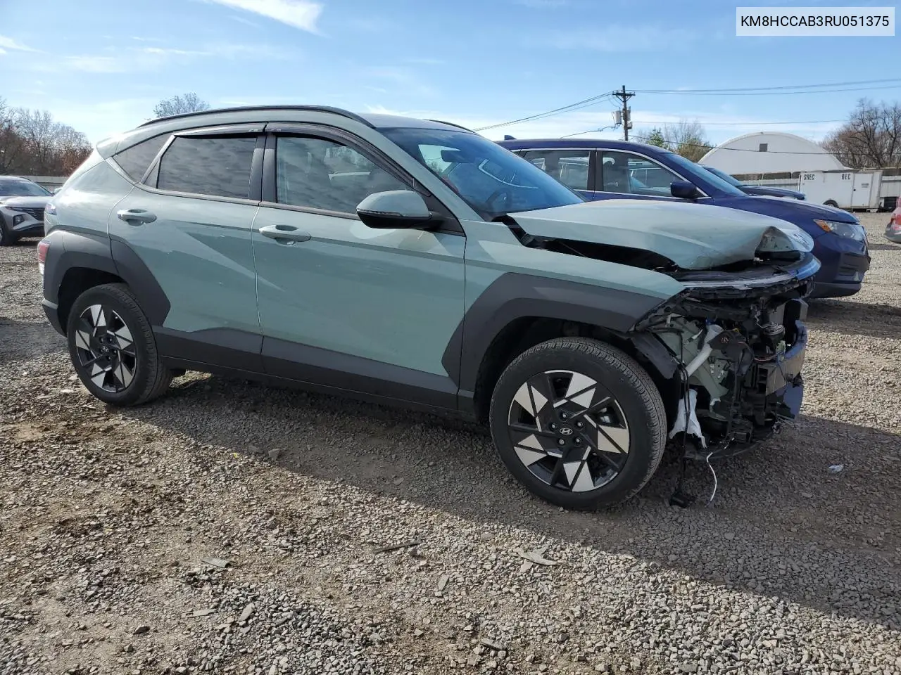 KM8HCCAB3RU051375 2024 Hyundai Kona Sel