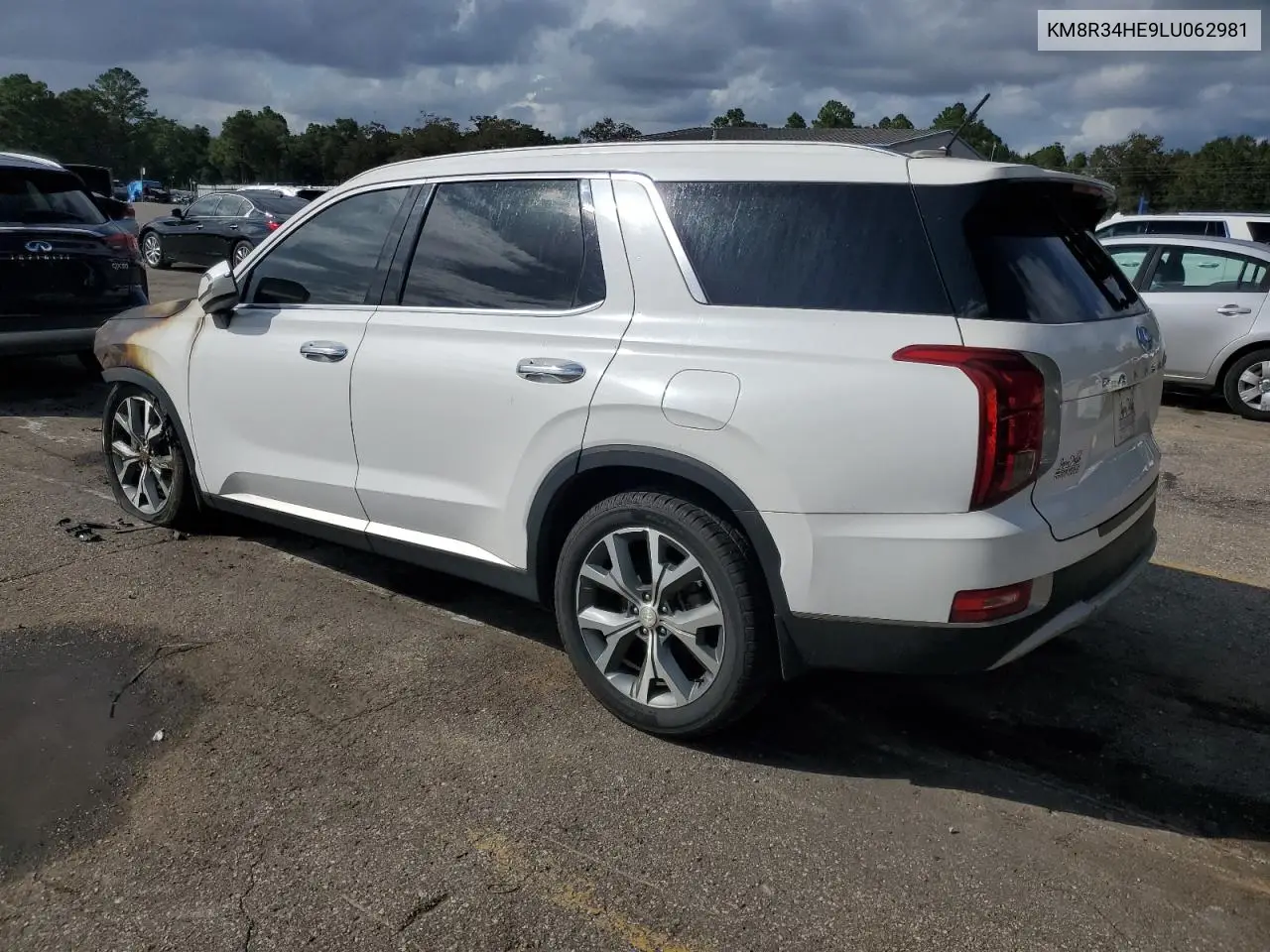 KM8R34HE9LU062981 2020 Hyundai Palisade Sel