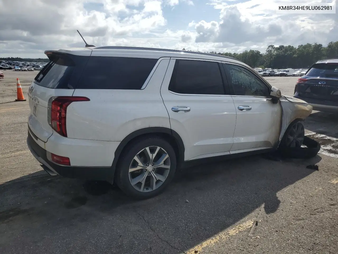 KM8R34HE9LU062981 2020 Hyundai Palisade Sel