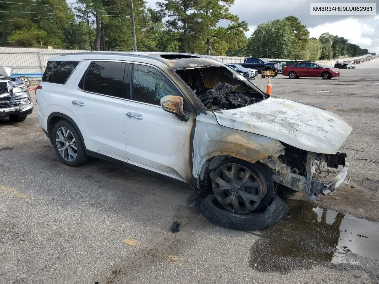 KM8R34HE9LU062981 2020 Hyundai Palisade Sel