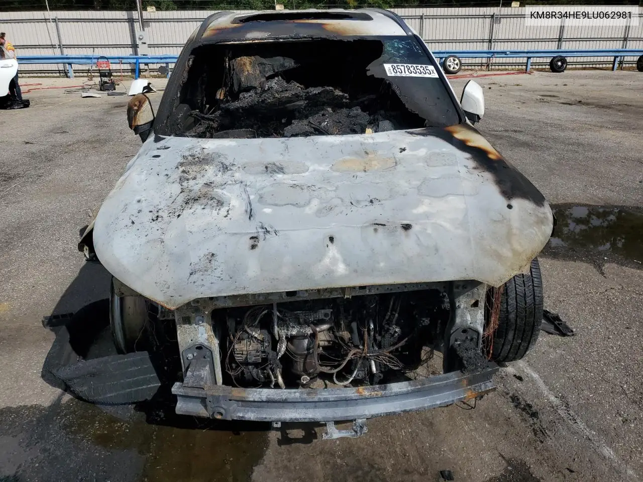 KM8R34HE9LU062981 2020 Hyundai Palisade Sel