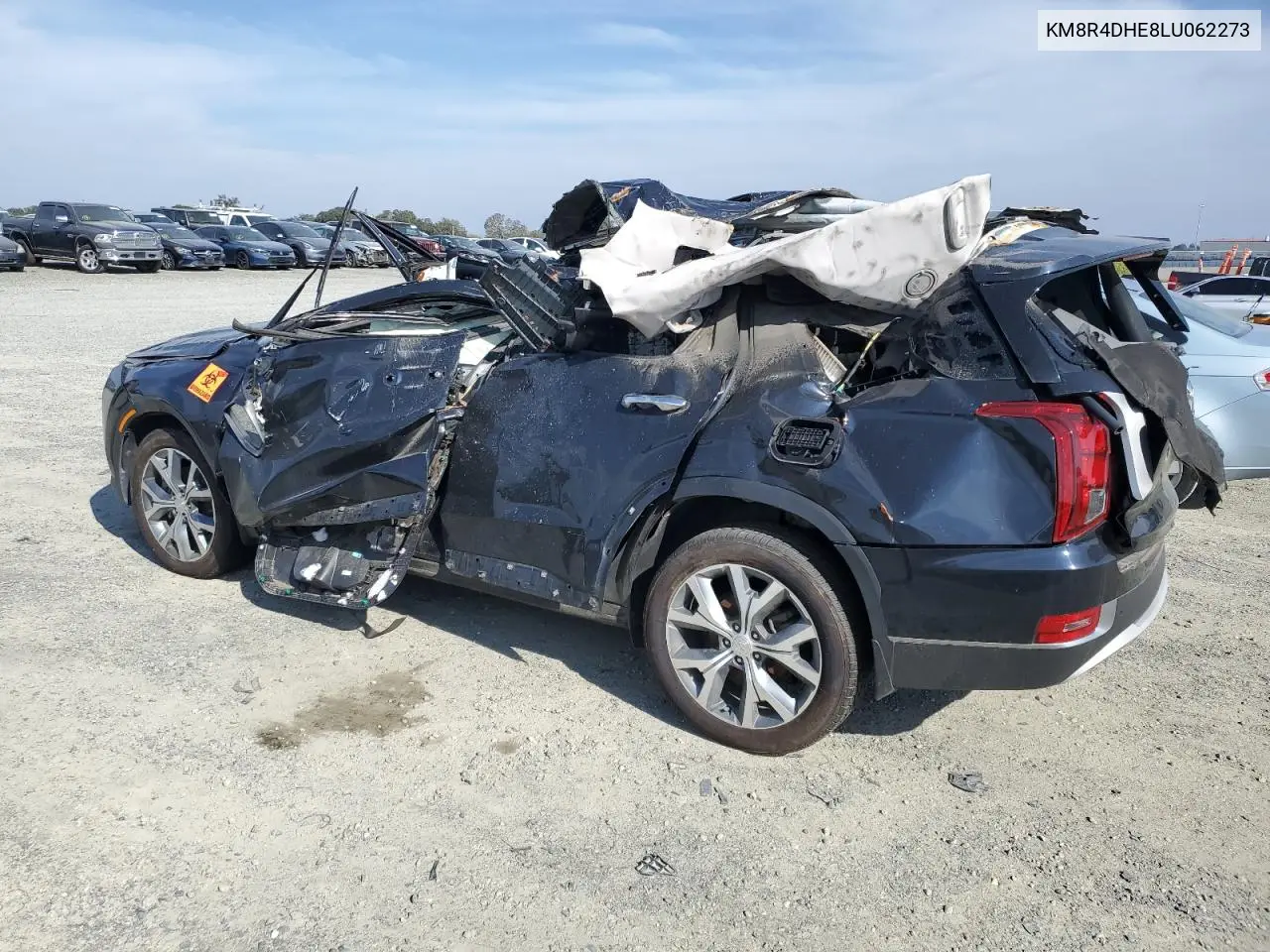 KM8R4DHE8LU062273 2020 Hyundai Palisade Sel