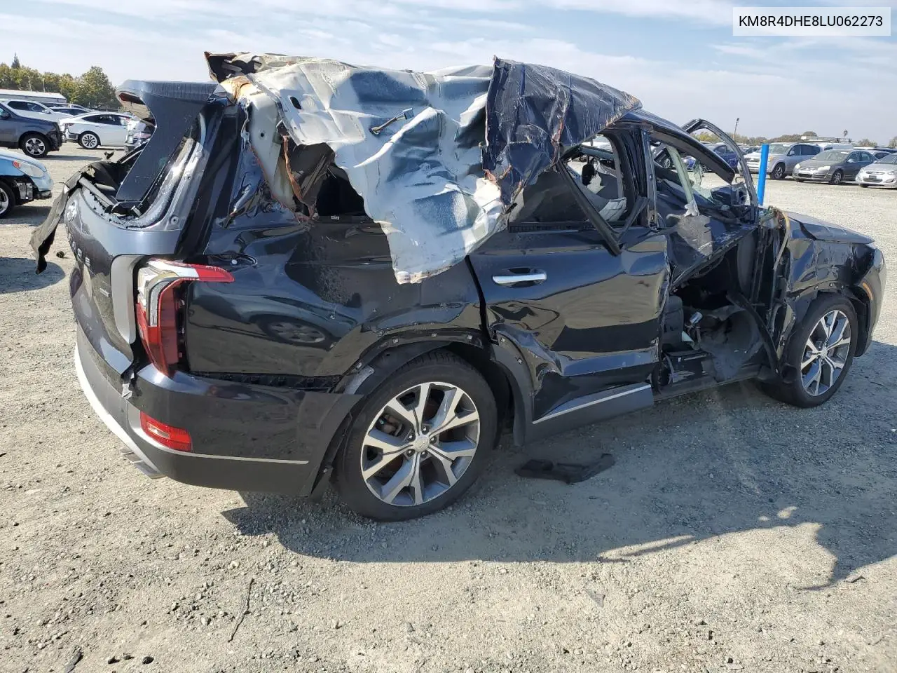 KM8R4DHE8LU062273 2020 Hyundai Palisade Sel